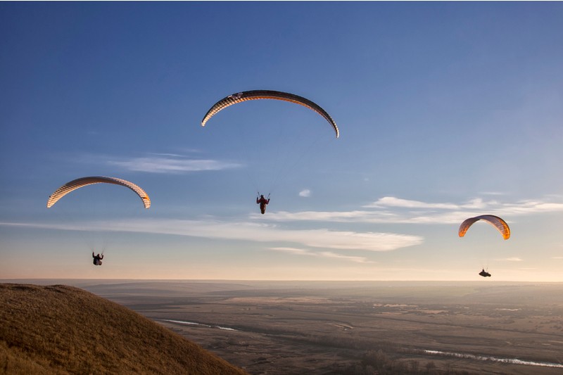 paragliding adrenalini